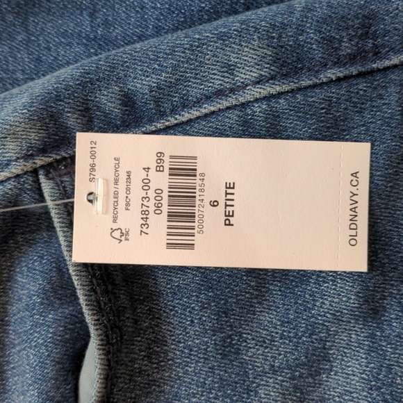 Nwt old navy jeans petite size - Picture 6 of 7